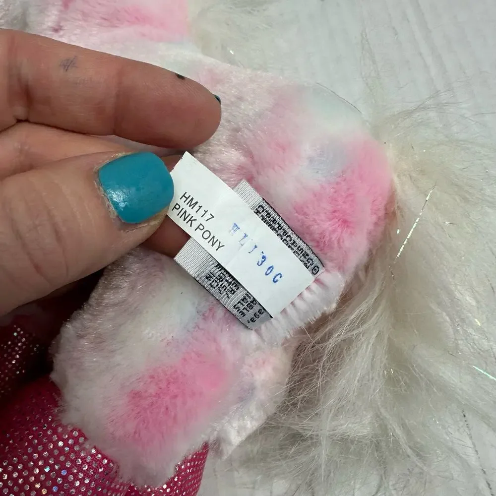 Webkinz HM117 Pink Pony Horse Stuffed Animal Plush Toy No Code
